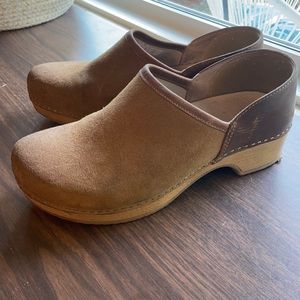 Brenna Tan Burnished Suede